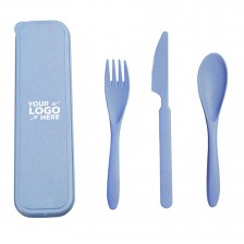 Portable Utensils Flatware Set with Case